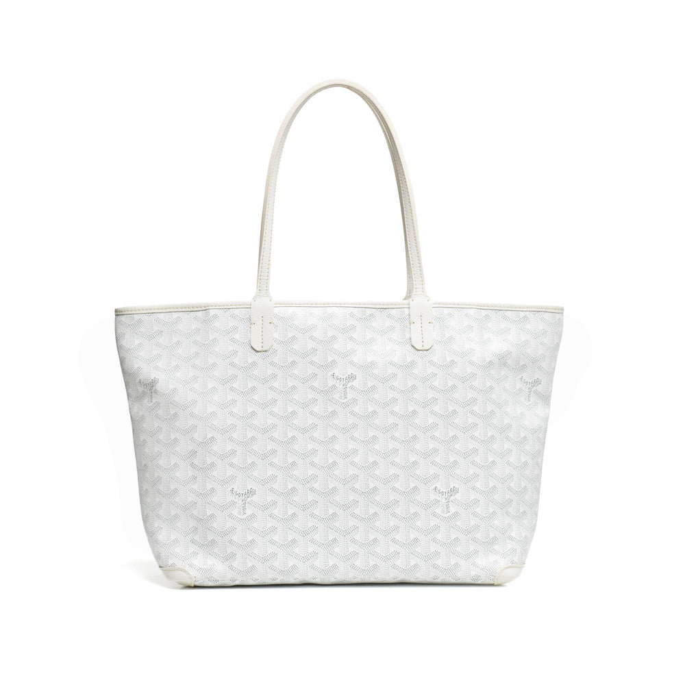 Goyard White Artois Tote PM