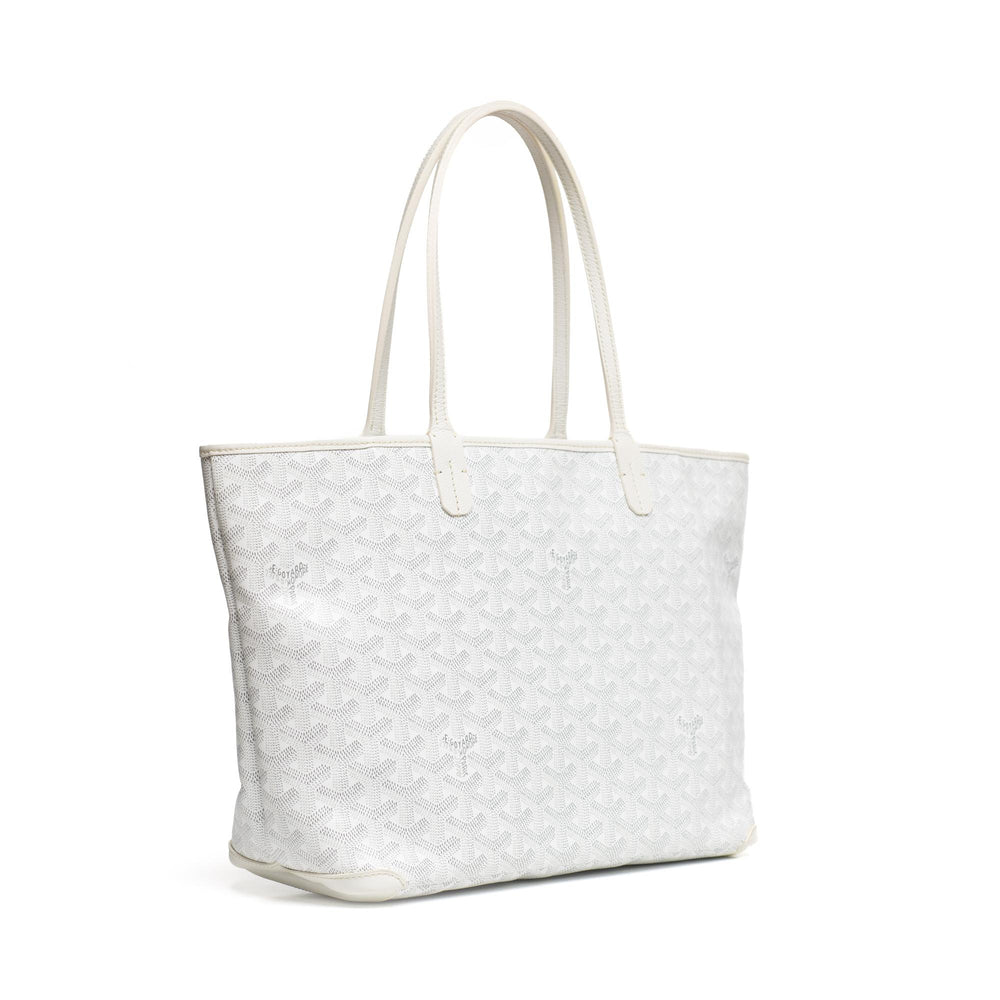 Goyard White Artois Tote PM