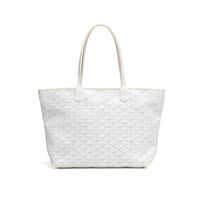 Goyard White Artois Tote PM