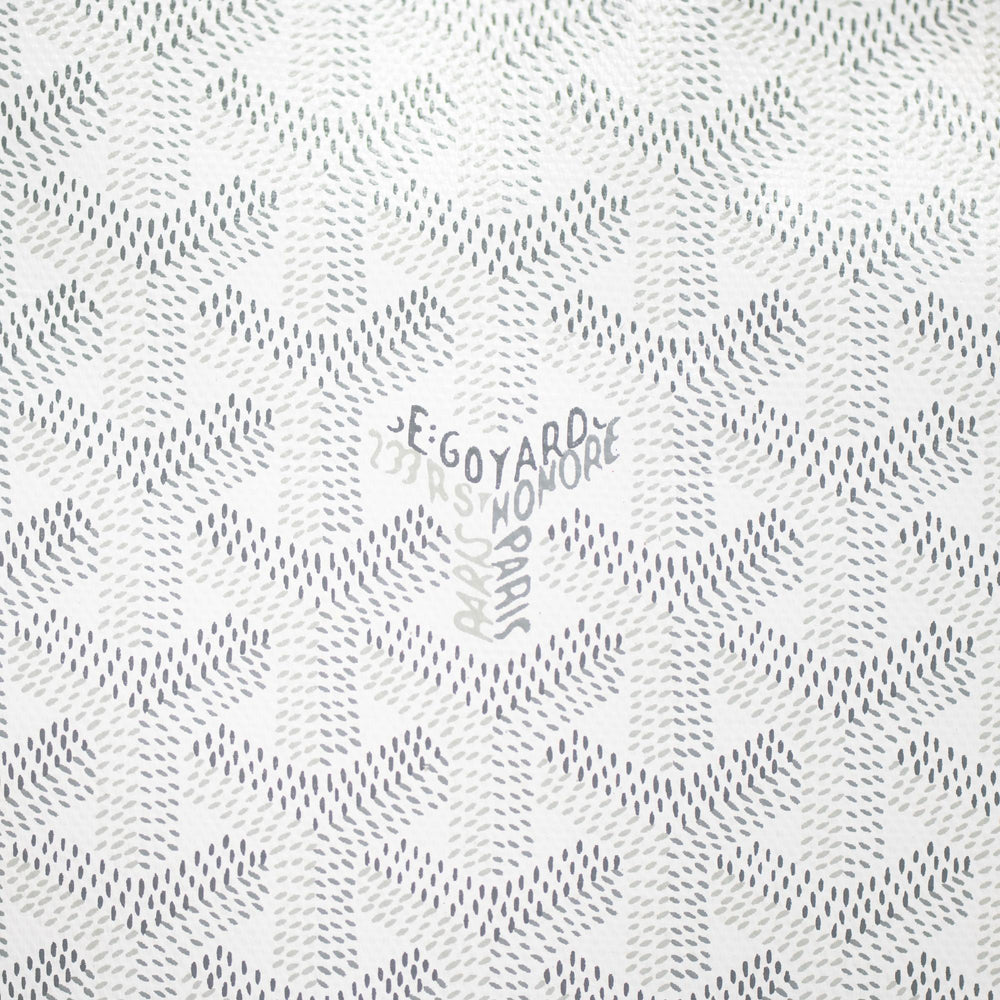 Goyard White Artois Tote PM