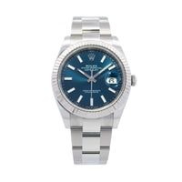 Rolex Datejust 41mm SS Blue Dial 126334 card