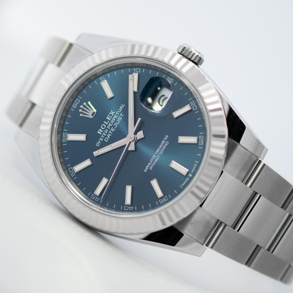 Rolex Datejust 41mm SS Blue Dial 126334 card