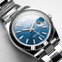 Rolex Datejust 41mm SS Blue Dial 126334 card