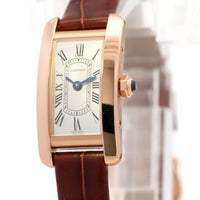 Cartier Tank Americaine 18kRG WGTA0341 Card