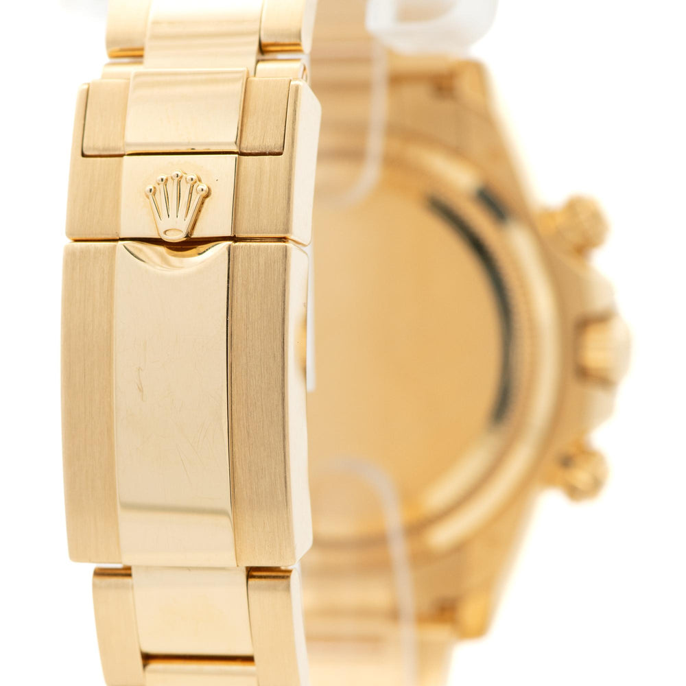 Rolex Daytona 40mm 18k YG 126508 card