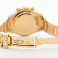 Rolex Daytona 40mm 18k YG 126508 card