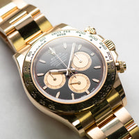Rolex Daytona 40mm 18k YG 126508 card
