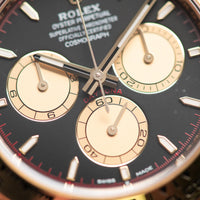Rolex Daytona 40mm 18k YG 126508 card