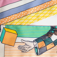 Hermes Grand Theatre Nouveau Twilly Silk Scarf