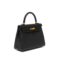 Hermes Black 25cm Retourne Kelly GHW 2026