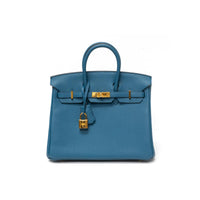 Hermes Birkin 25 Vert Bosphore GHW
