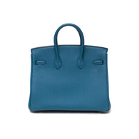 Hermes Birkin 25 Vert Bosphore GHW