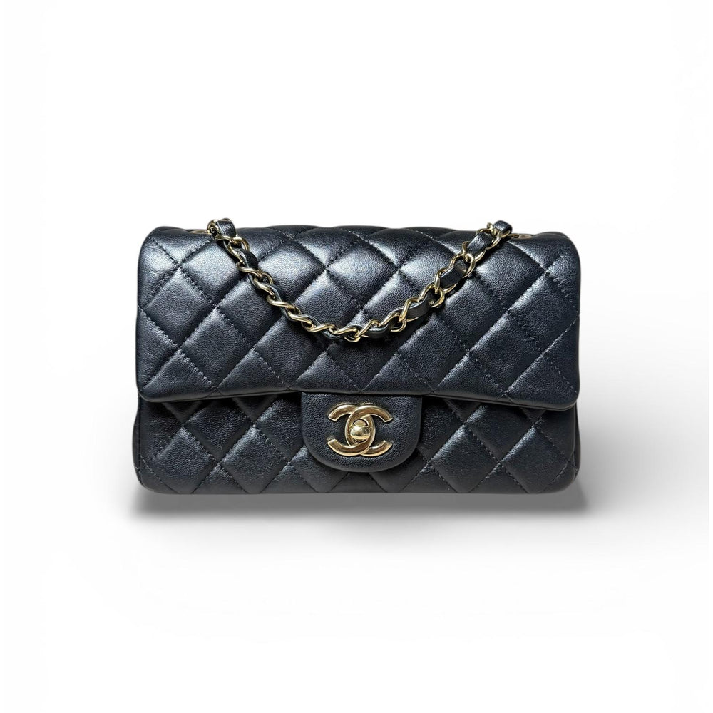 CHANEL 2024 Black Classic Mini Flap Bag