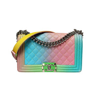 Chanel Multicolor Medium Boy Flap Bag