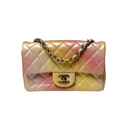 Chanel Multicolor Ombre Rectangular Flap Bag