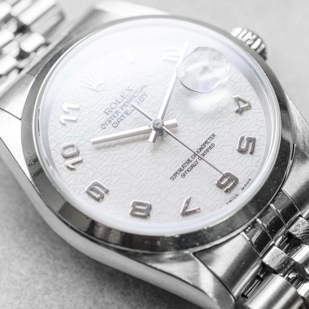 Rolex Datejust 36mm SS Anniversary Dial 16200