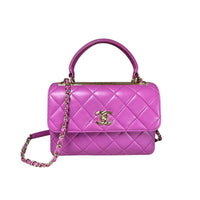 Chanel Purple Small Trendy Bag