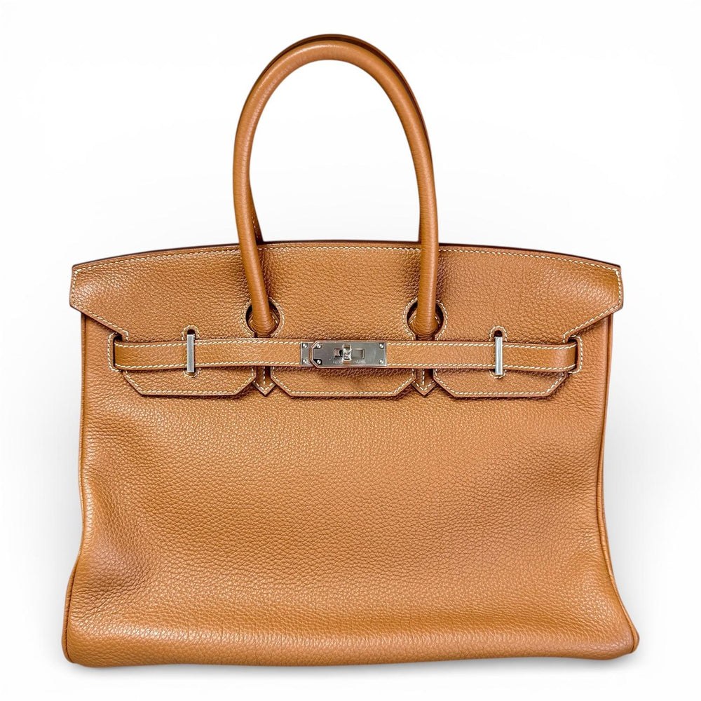 Hermes Brown Birkin 35 Bag (2011)