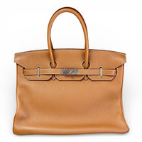 Hermes Brown Birkin 35 Bag (2011)