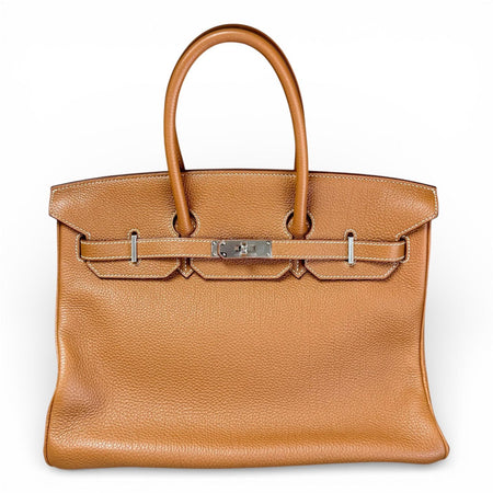 Hermes Brown Birkin 35 Bag (2011)
