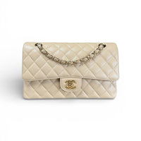 Chanel Beige Caviar Medium Classic Double Flap Bag