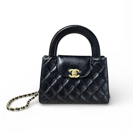 Chanel Nano Kelly Shopper Top Handle Bag
