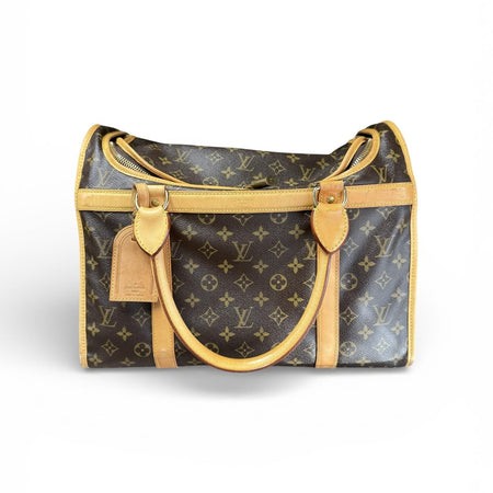Louis Vuitton Monogram Sac Chien 40 Pet Carrier