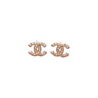 Chanel Pearl CC Studs