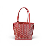 Goyard Red Goyardine Anjou Reversible Mini Tote