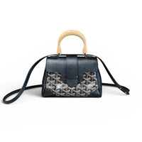 Goyard Black Goyardine Saigon Souple Mini Bag