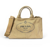 Prada Canvas Canapa Tote