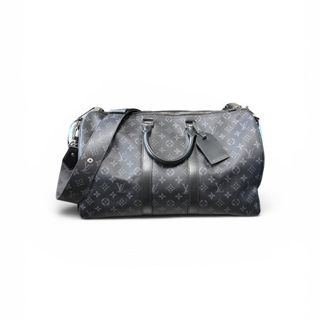Louis Vuitton Monogram Eclipse Keepall Bandouliere 45