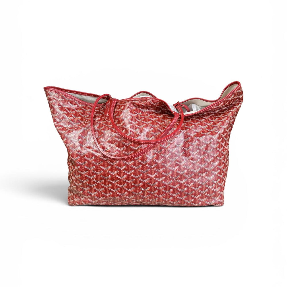 Goyard Red Goyardine St Louis GM Tote