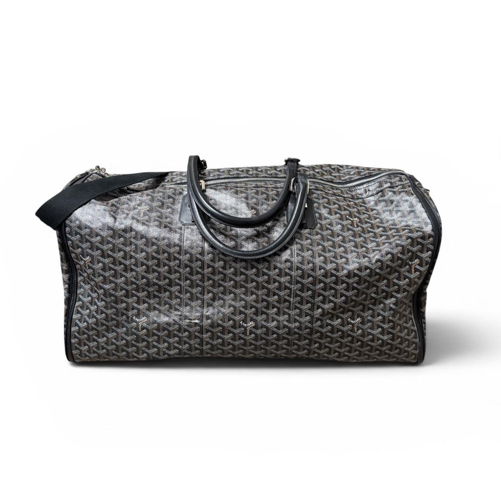 Goyard Black Goyarding Boeing 55 Duffle Bag