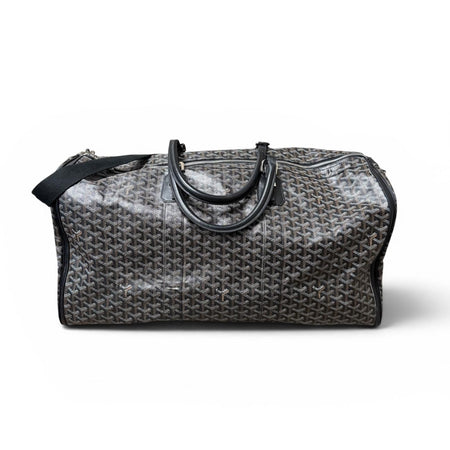 Goyard Black Goyarding Boeing 55 Duffle Bag