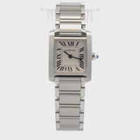 Cartier Tank Francaise Small Stainless Steel 2384