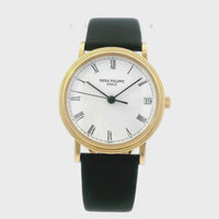 Patek Philippe Calatrava 34mm 18k YG Date
