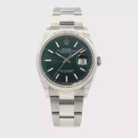 Rolex 126234 Datejust SS 36mm  Oyster card