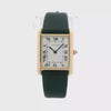 Cartier Tank 18k Yellow Gold on Leather band