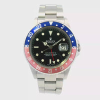 Rolex GMT Master II 40mm Pepsi 16710