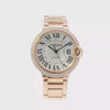 Cartier Balon Bleu 18k Rose Gold Diamond Bezel
