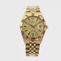 Rolex Datejust Thunderbird 36mm 18k Yellow Gold 1625