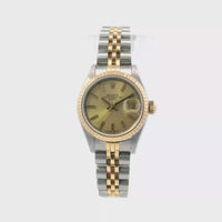 Rolex Date 26mm Stainless Steel/Yellow Gold 69173