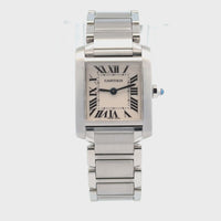 Cartier Tank Francaise Small Stainless Steel 2384