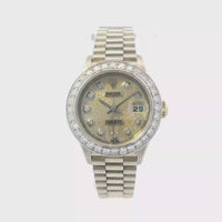 Rolex Datejust 26mm White Gold Diamond  69179