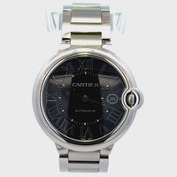 Cartier Balon Bleu 42mm S/S Black Dial