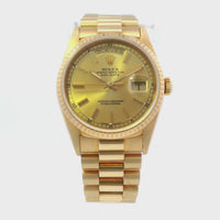 Rolex Day-Date 36mm 18k YG 18238