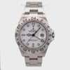 Rolex Explorer II 40mm Men's Watch 2006 Stainless Steel White Dial 16570