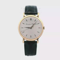 IWC Mens Dress Watch 18k Yellow Gold