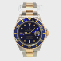 Rolex Submariner Bluesy 40mm SS/Yellow Gold 16613